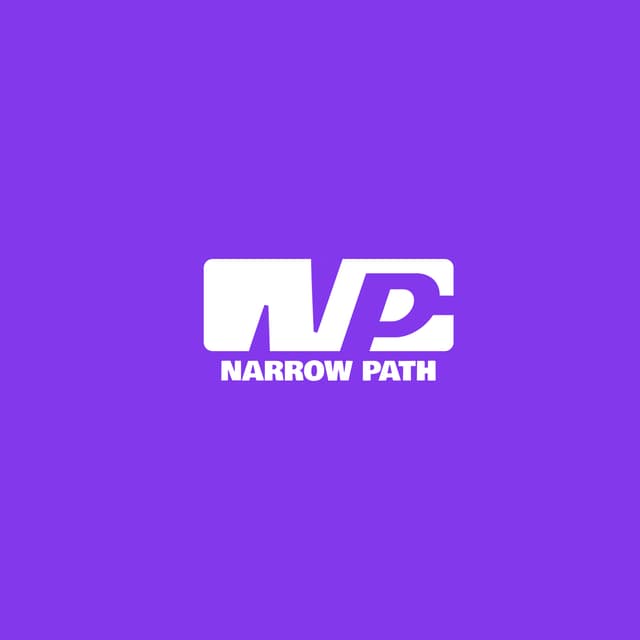 Narrow Path Purple & White Colorway