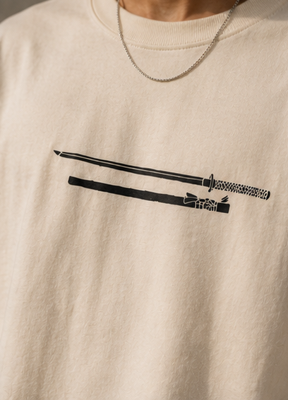 Warrior Heavyweight Tee Chest Graphic