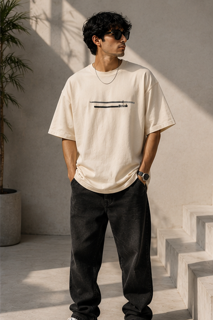 Warrior Heavyweight Tee Model View