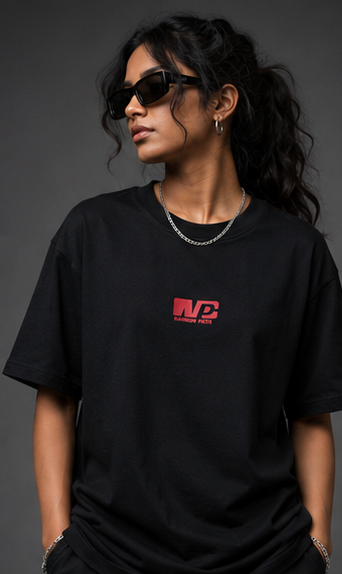 Women's Christ Cross Heavyweight Tee Front View