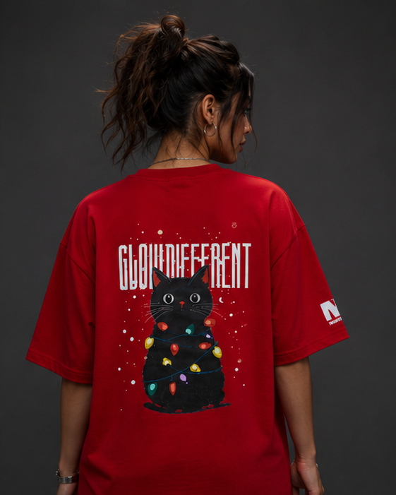 Women's Glow Different Heavyweight Tee Back View